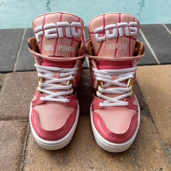 WOMEN'S Converse ERX-260 Mid x Feng Chen Wang Calypso Coral SIZE-5W - Picture 10 of 10